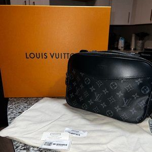 Louis Vuitton explorer eclipse bumbag